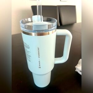 Starbucks x Stanley blue collab